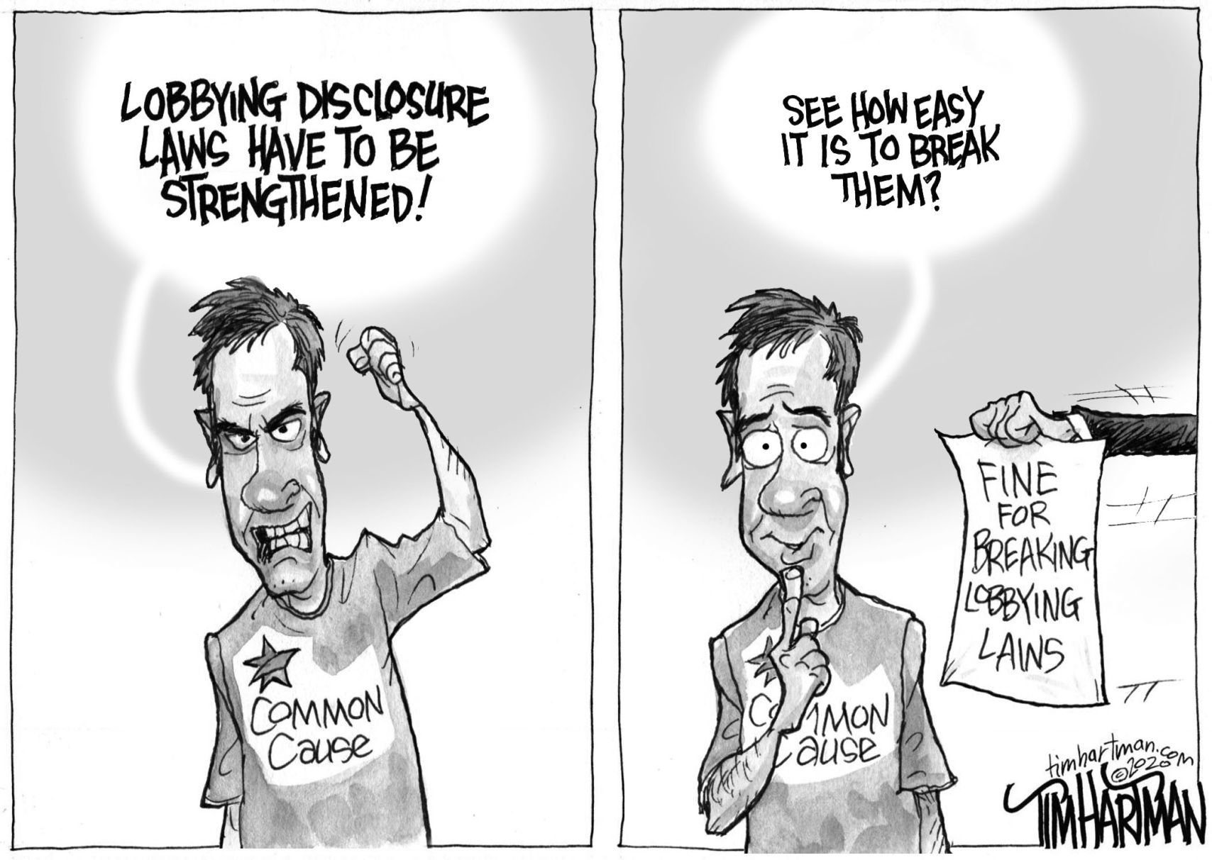 Editorial cartoon